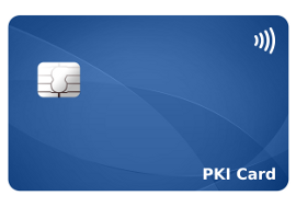 Smart Card PKI NFC con generazione chiave, criptazione, decriptazione e firma digitale onboard